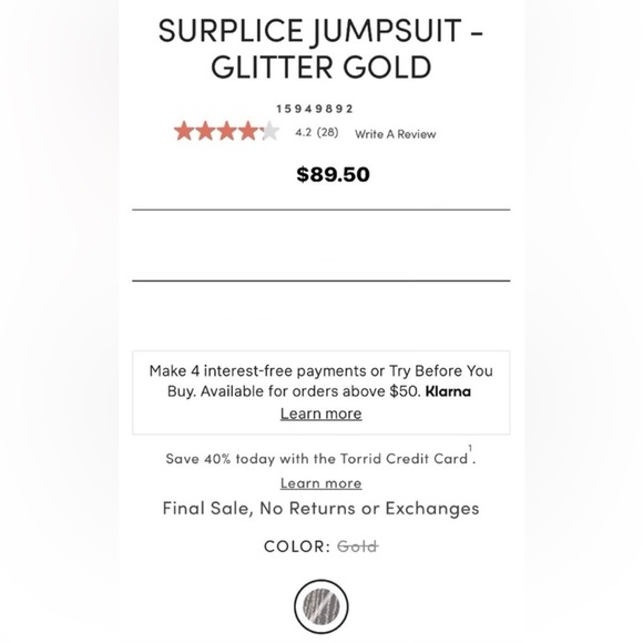 Plus Jumpsuit - Picture 6 of 7